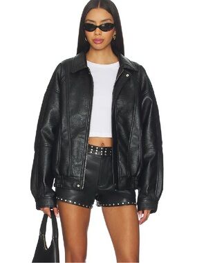 NEW! BLANKNYC Faux Leather Hot Short